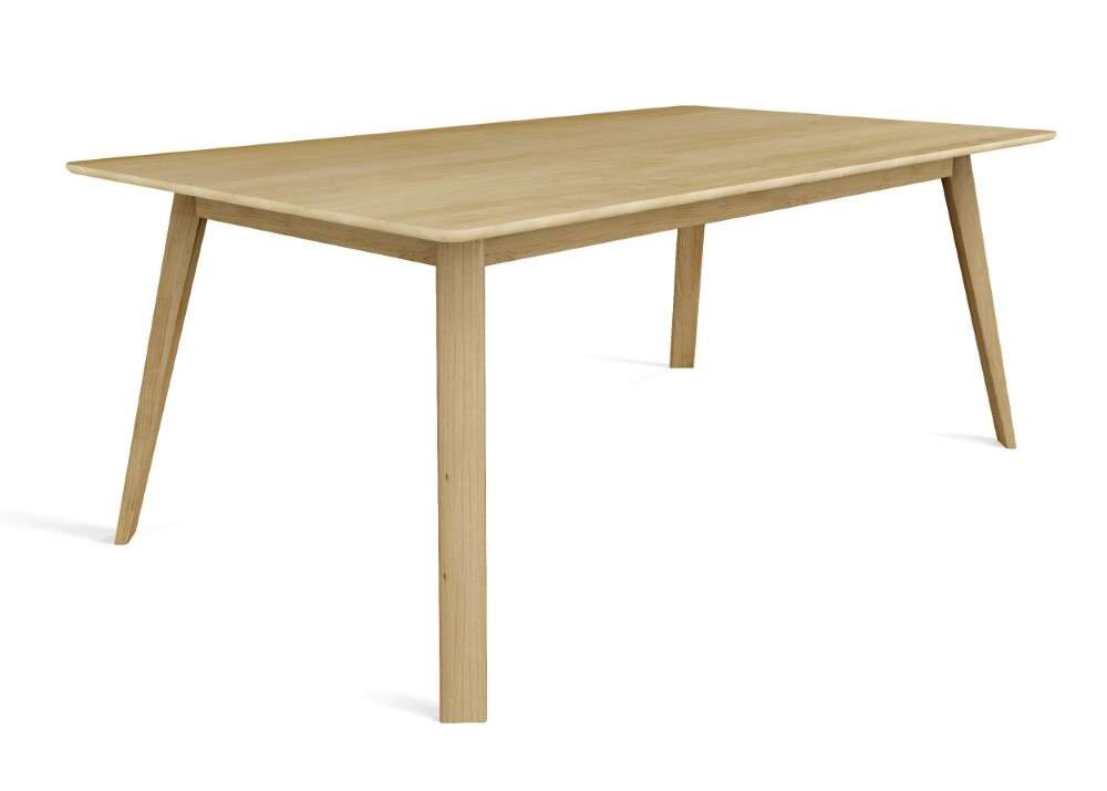 Saloom Furniture - Alton Dining Table 36 x 72 x 29 in Natural - SSWI-3 ...