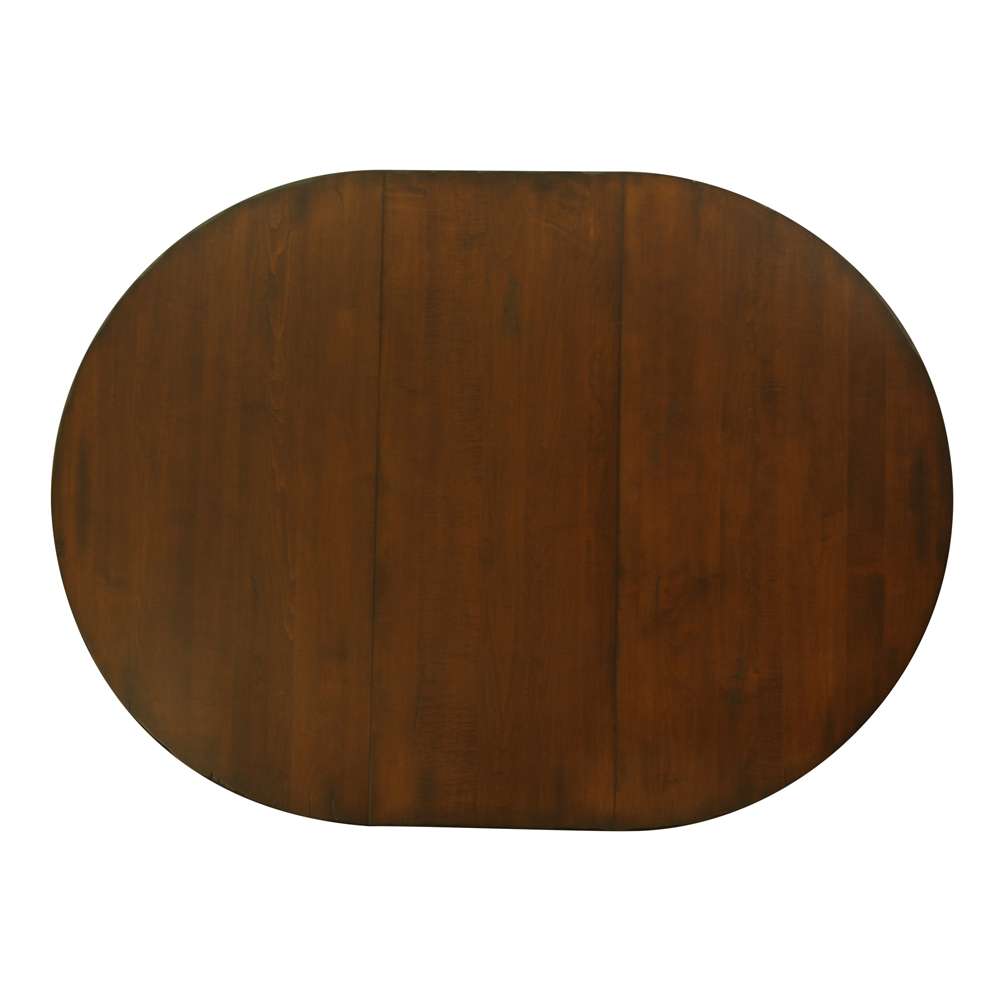 Saloom Furniture - Cambridge Extension Dining Table 54 x 70.5 x 29 in Walnut - MAWO-5454-1-CAM-Walnut-G veiw 3