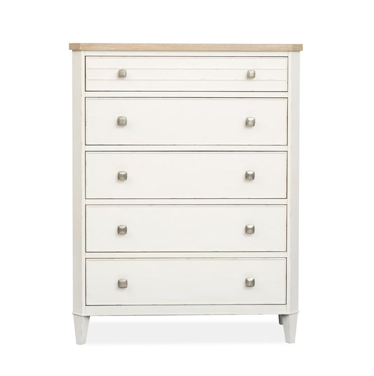 Salt Life Home - Echo Isles Sea Pearl And Driftwood Drawer Chest - B6310-10 view 2