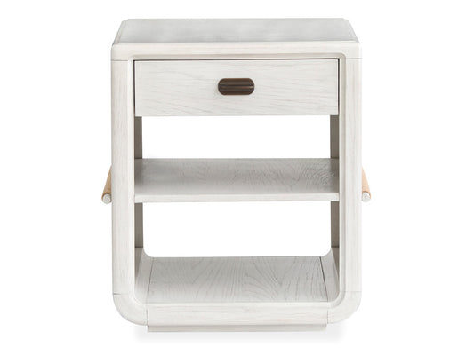 Salt Life Home - Sunset Cove Moonlight Pearl Chairside End Table - T5879-10 view 2