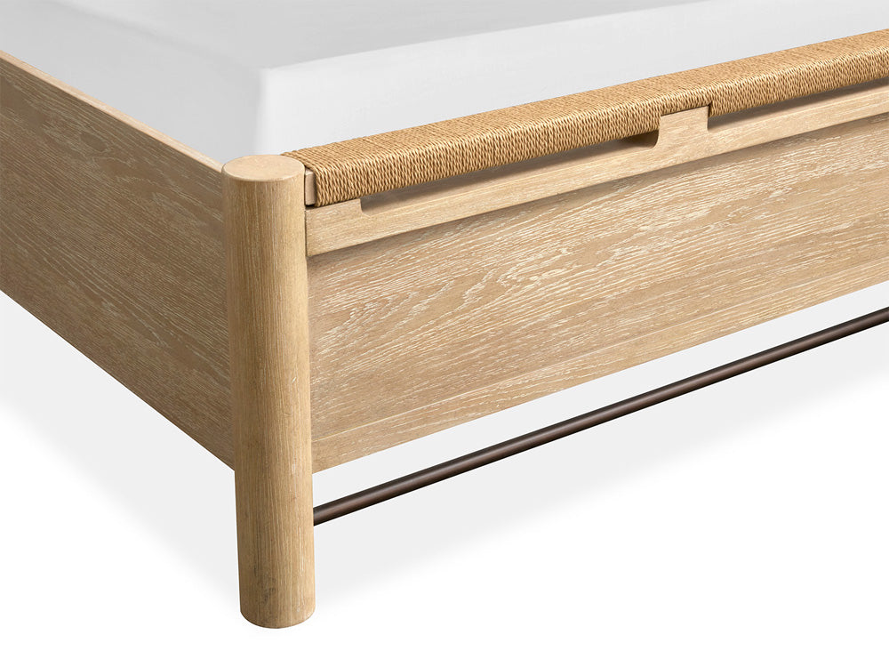 Salt Life Home - Sunset Cove Sanibel Brown Queen Panel Upholstered Bed - B5783-55 view 10