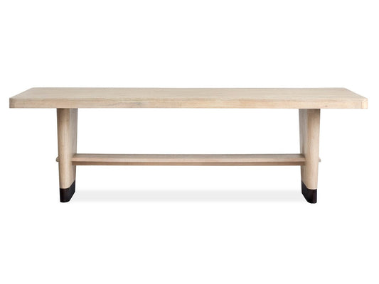 Salt Life Home - Sunset Cove Sanibel Brown Trestle Dining Table - D5783-21 view 2