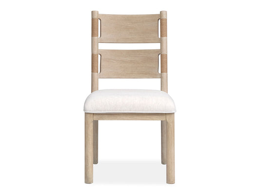 Salt Life Home - Sunset Cove Sanibel Brown Upholstered Side Chair Two Pack - D5783-62 view 2