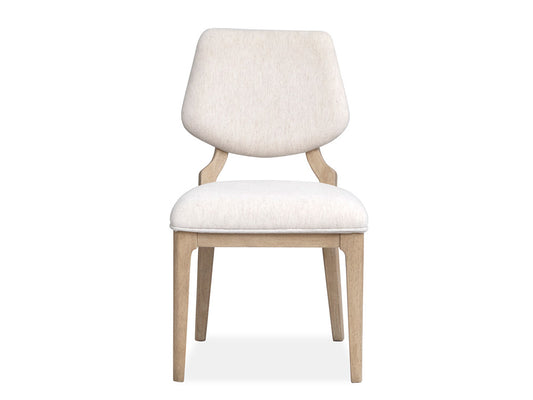 Salt Life Home - Sunset Cove Sanibel Brown Upholstered Side Chair Two Pack - D5783-63 view 2