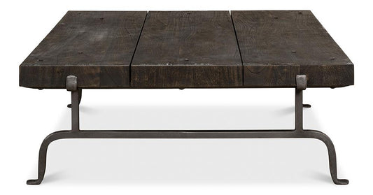 Sarreid Ltd - Blayne Coffee Table, Storm Cloud - 52714 veiw 2
