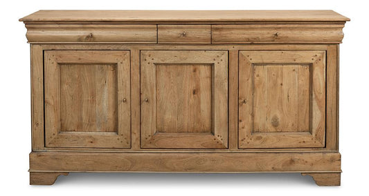Sarreid Ltd - Cafe Au Lait Buffet, Driftwood Finish - 27857 veiw 2