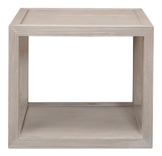Sarreid Ltd - Camden Side Table - Grey - 53301 veiw 2