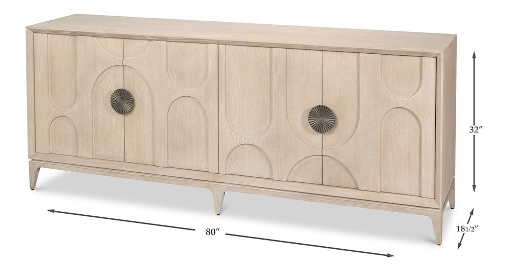 Sarreid Ltd - Carillon Credenza in Beige - 54290-BO view 13