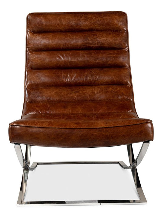 Sarreid Ltd - Cassino Lounge - Brown - 53784 veiw 2