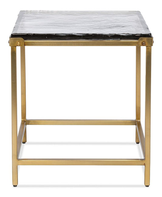 Sarreid Ltd - Christian Side Table - BRONZE - 53955 veiw 2
