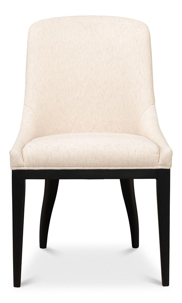 Sarreid Ltd - Claire Dining Chair - Beige - 53477 veiw 2