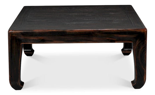 Sarreid Ltd - Classic Chinese Cocktail Table in Black - 54314 view 2