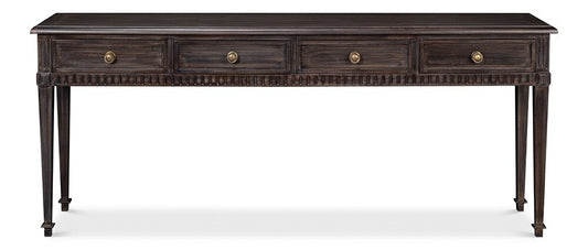 Sarreid Ltd - Details Console Table - Brown - 53885 veiw 2