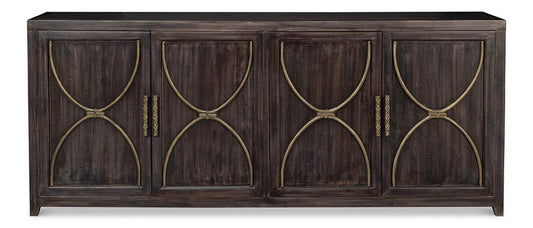Sarreid Ltd - Details Credenza - Brown - 53884 veiw 2