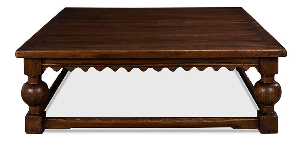 Sarreid Ltd - Durand Coffee Table - Brown - 40688 veiw 2