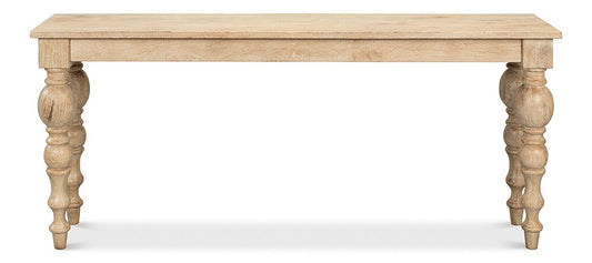 Sarreid Ltd - Jocelyn Console Table - NATURAL - 53663 veiw 2