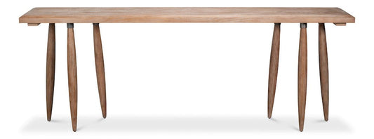Sarreid Ltd - Magnus Console in Natural - 54309 view 2