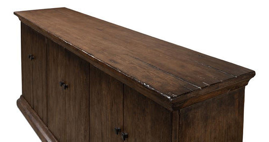 Sarreid Ltd - Provincial Storage Sideboard - Brown - 52759 veiw 2