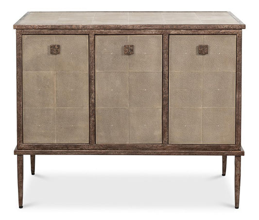 Sarreid Ltd - Roland Sideboard,Shagreen,Charcoal Grey - 54256-66 veiw 2