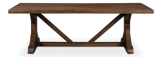 Sarreid Ltd - Silas Dining Table - Brown - 53700 veiw 2