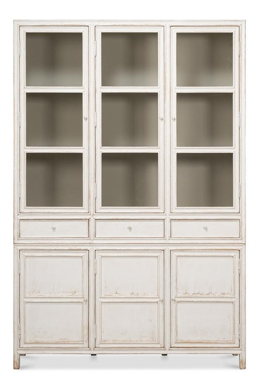 Sarreid Ltd - Simplicity Bookcase - White - 40372 veiw 2