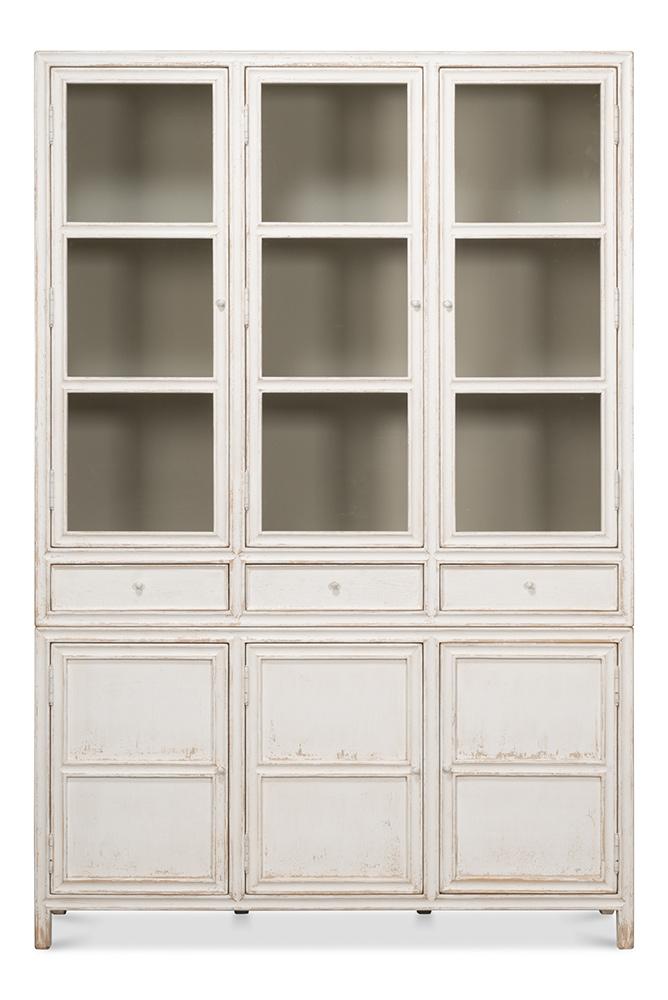 Sarreid Ltd - Simplicity Bookcase - White - 40372 veiw 2
