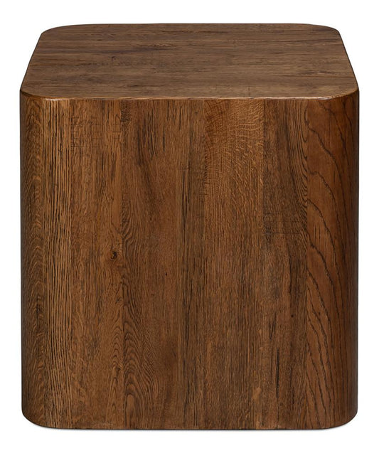 Sarreid Ltd - Stewart Side Table - NATURAL - 54044 veiw 2