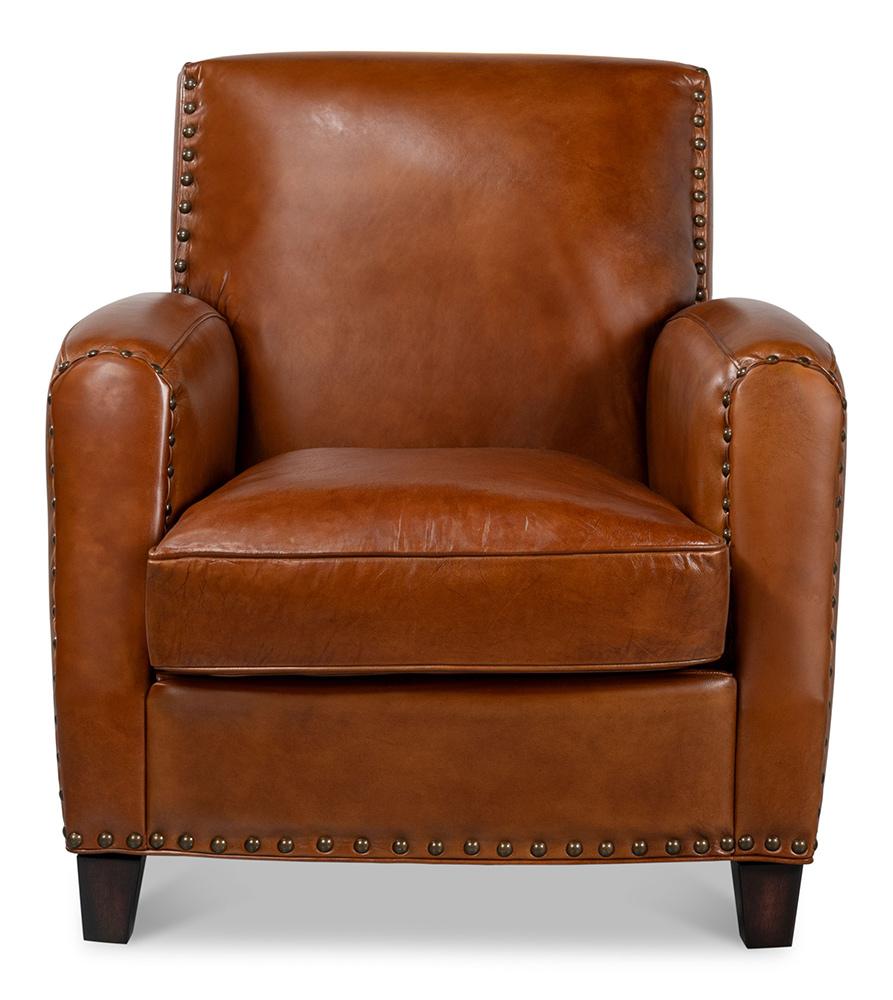Sarreid Ltd - Taft Chair - Brown - 53258 veiw 2