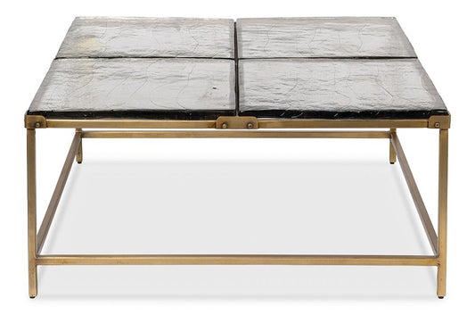 Sarreid Ltd - Titus Coffee Table - BRONZE - 53956 veiw 2