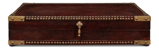 Sarreid Ltd - Winchester Box - Brown - 53236 veiw 2