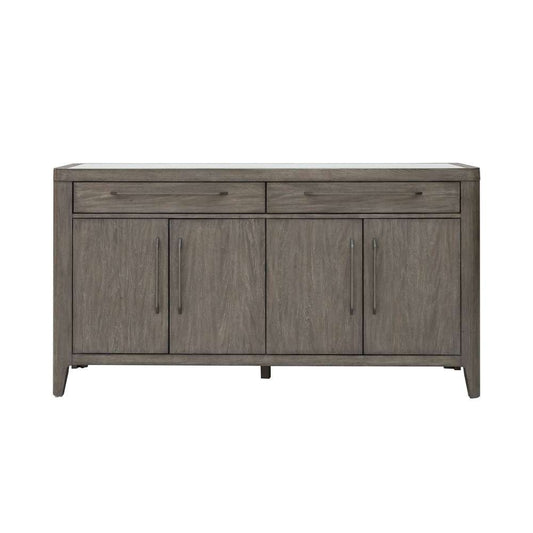 Scott Living - Scott Living Home Griffith Four Door Two Drawer Buffet - P367DJ302_CLOSEOUT veiw 2