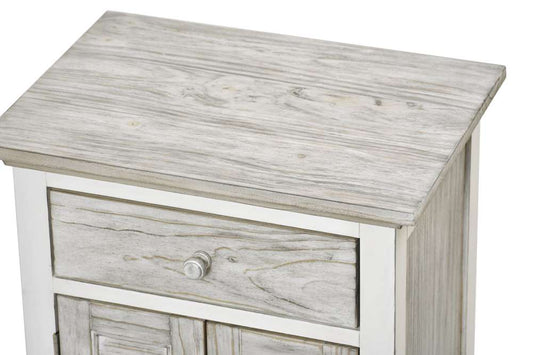 Sea Winds - Islamorada 1-Drawer / 2-Door Nightstand - B23332-DAPGREY veiw 2