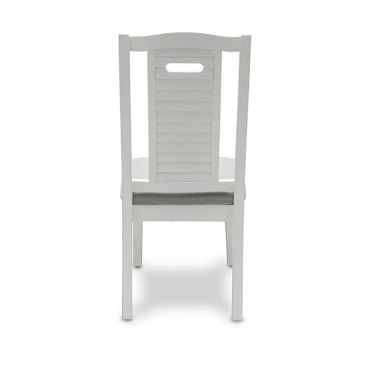Sea Winds - Islamorada Dining Chair Shutter (Set of 2) - D23382-BLANC view 2