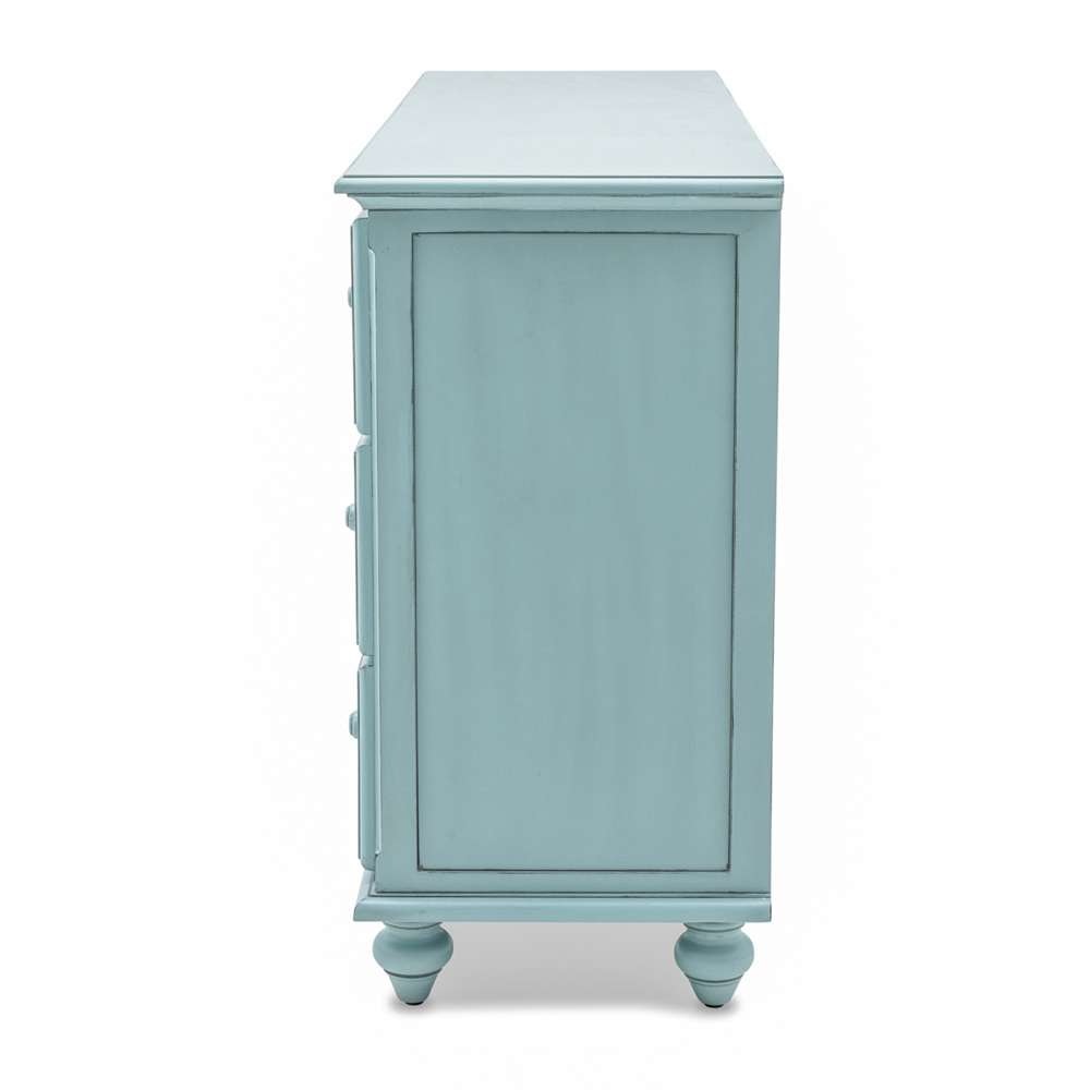 Sea Winds - Monaco 7 Drawer Dresser - B81837-BLEU veiw 7