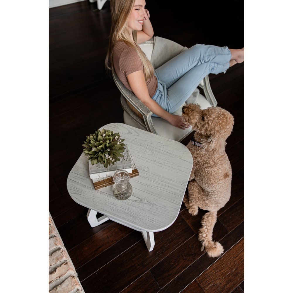 Sea Winds - Surfside - End Table - Weathered White Finish - B27702-WW view 10