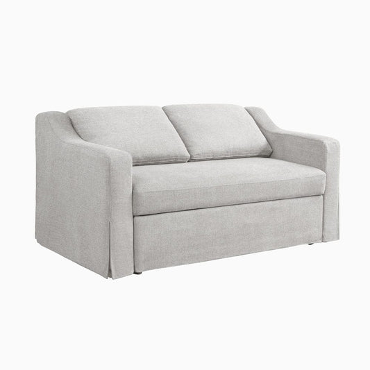 Serta - Haddington Full Loveseat Sleeper Linen - 112A012LIN view 2