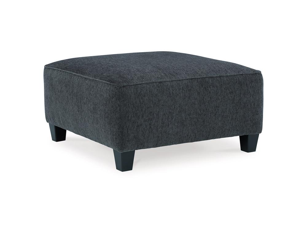 Signature Design by Ashley - Abinger Oversized Accent Ottoman in Smoke - 8390508 veiw 1