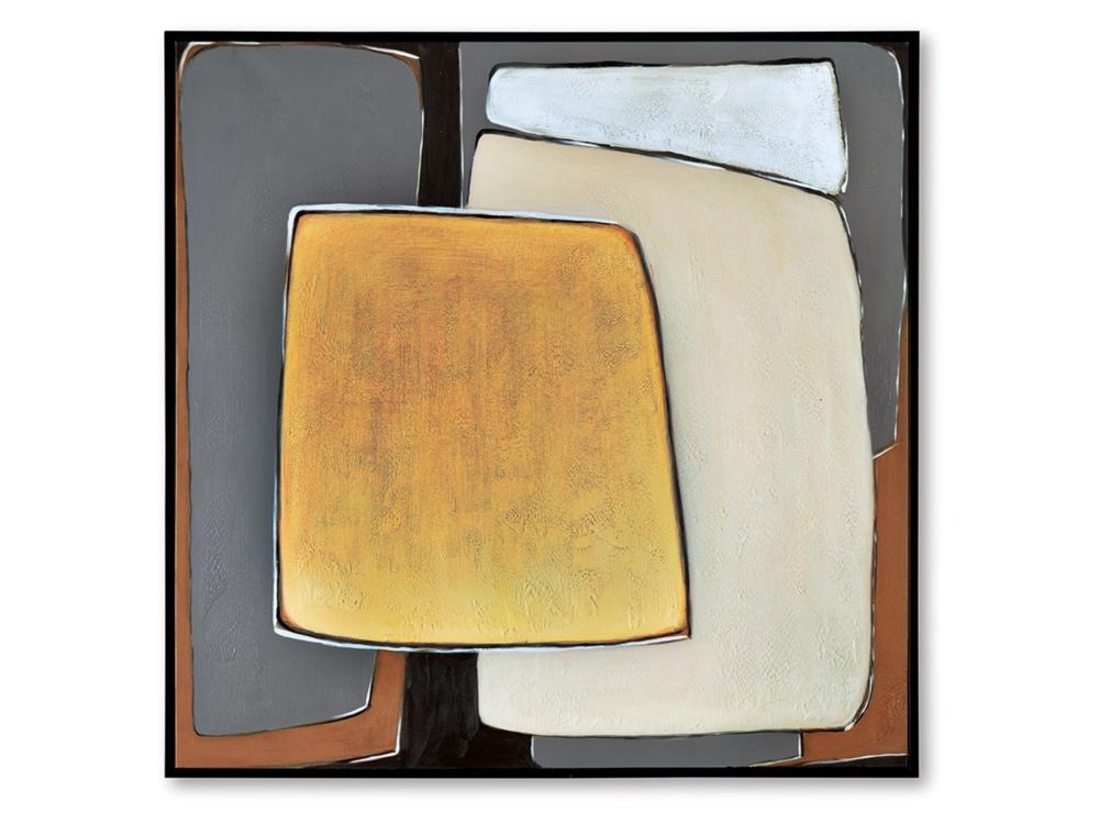 Signature Design by Ashley - Actman Wall Art in Cream/Brown/Gray - A8000428 veiw 4