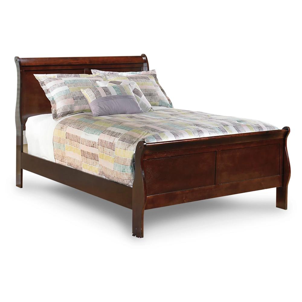 Signature Design by Ashley - Alisdair Full Sleigh Bed in Dark Brown veiw 1