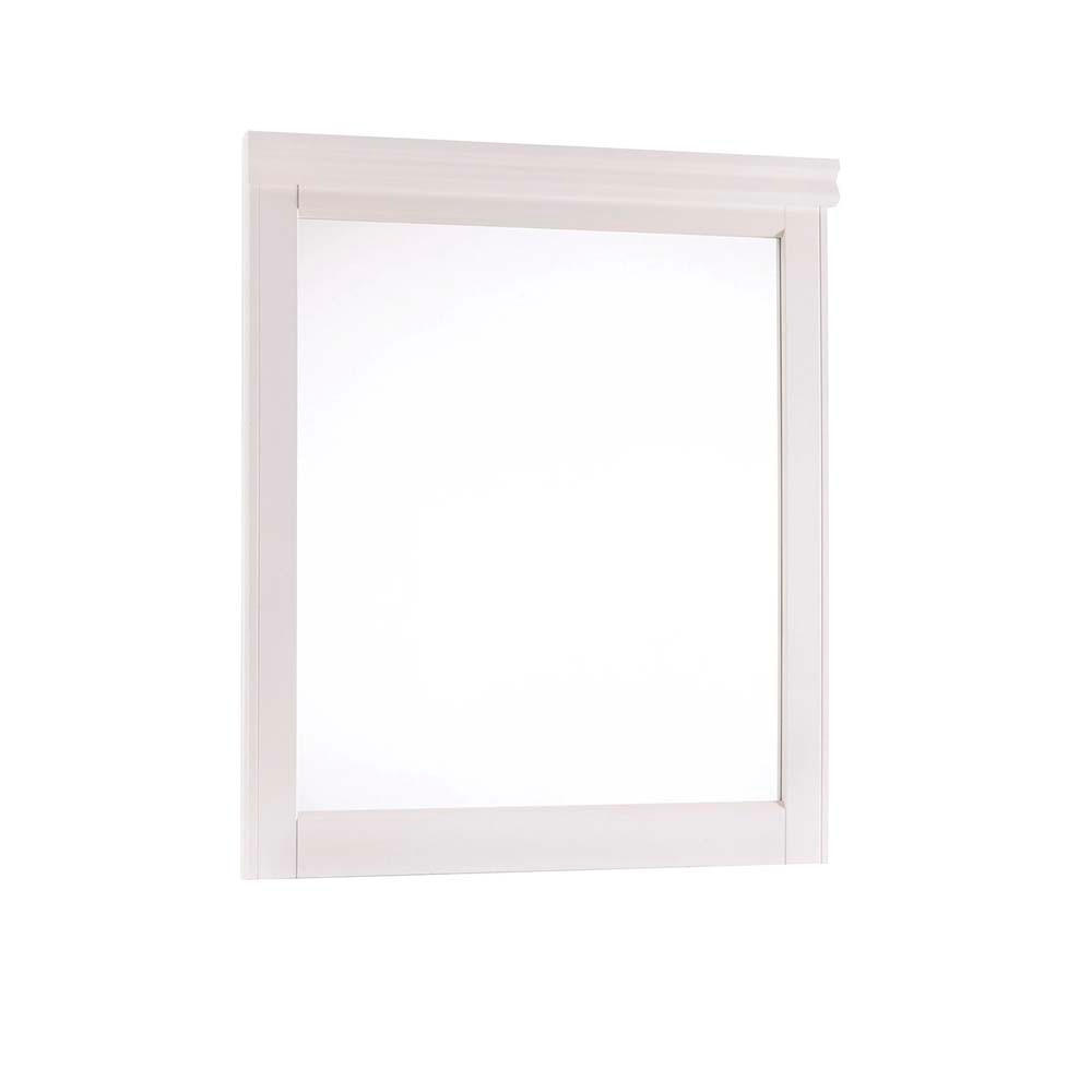Signature Design by Ashley - Anarasia Bedroom Mirror in White - B129-36 veiw 1