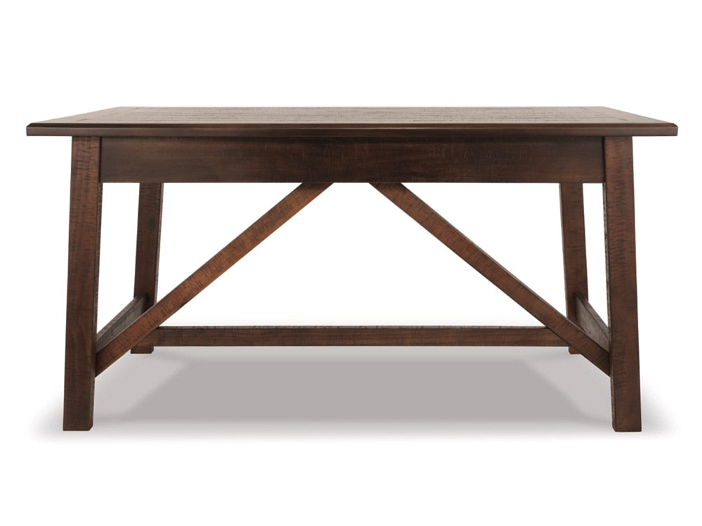 Signature Design by Ashley - Baldridge Home Office Large Leg Desk in Light Brown - H675-44 veiw 4