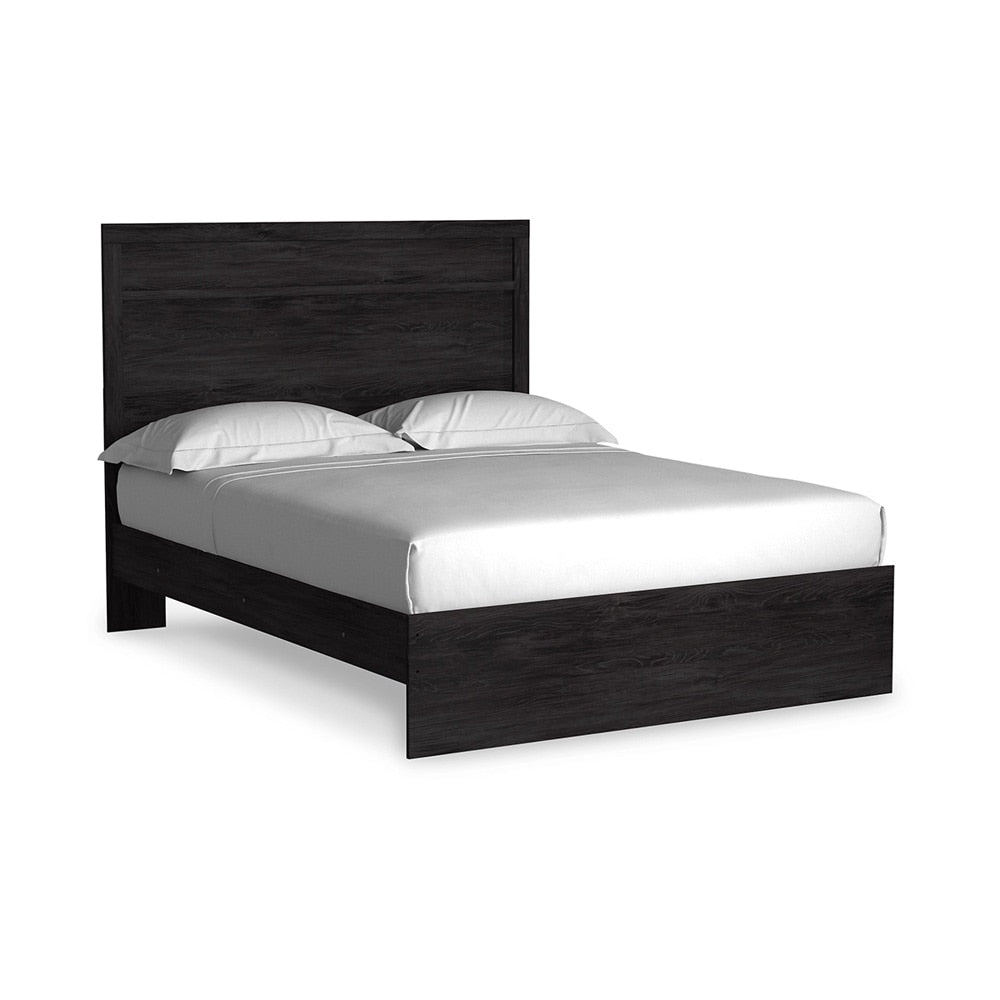 Signature Design by Ashley - Belachime Queen Panel Bed in Black veiw 1