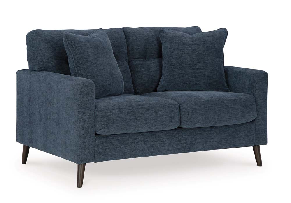 Signature Design by Ashley - Bixler Loveseat in Navy - 2610635 veiw 1