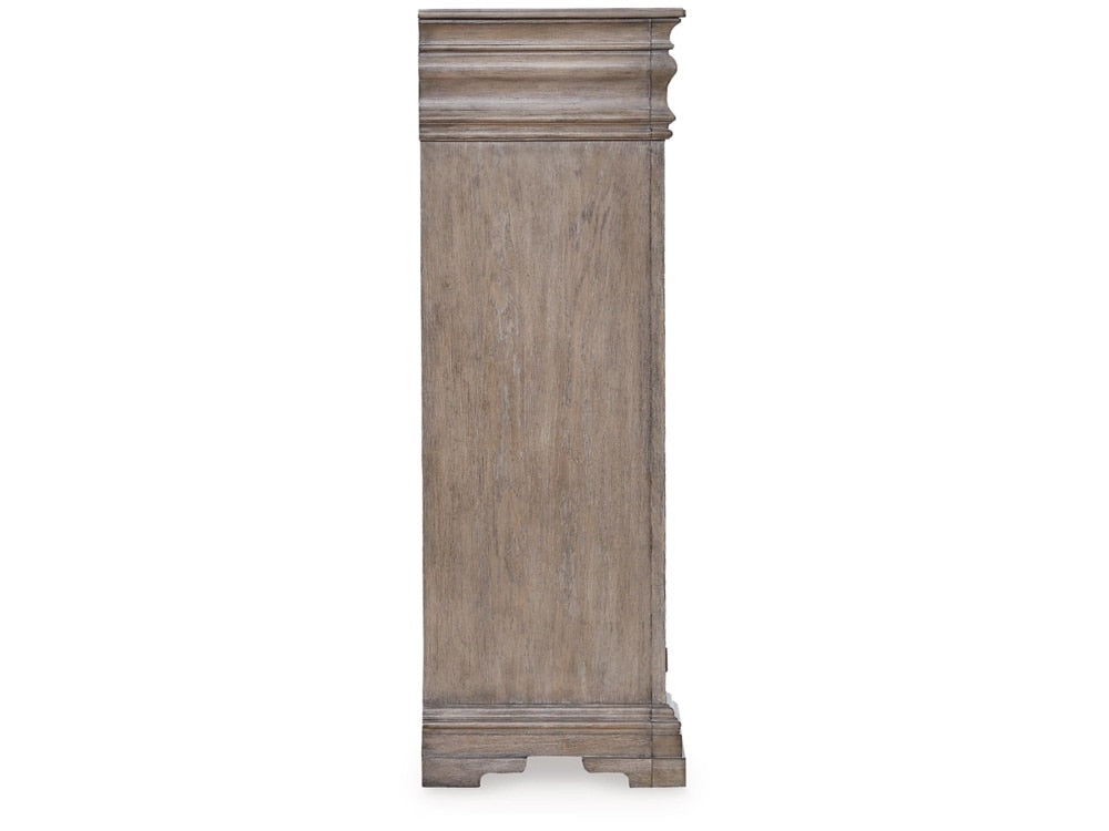 Signature Design by Ashley - Blairhurst Five Drawer Chest in Light Grayish Brown - B916-46 veiw 4