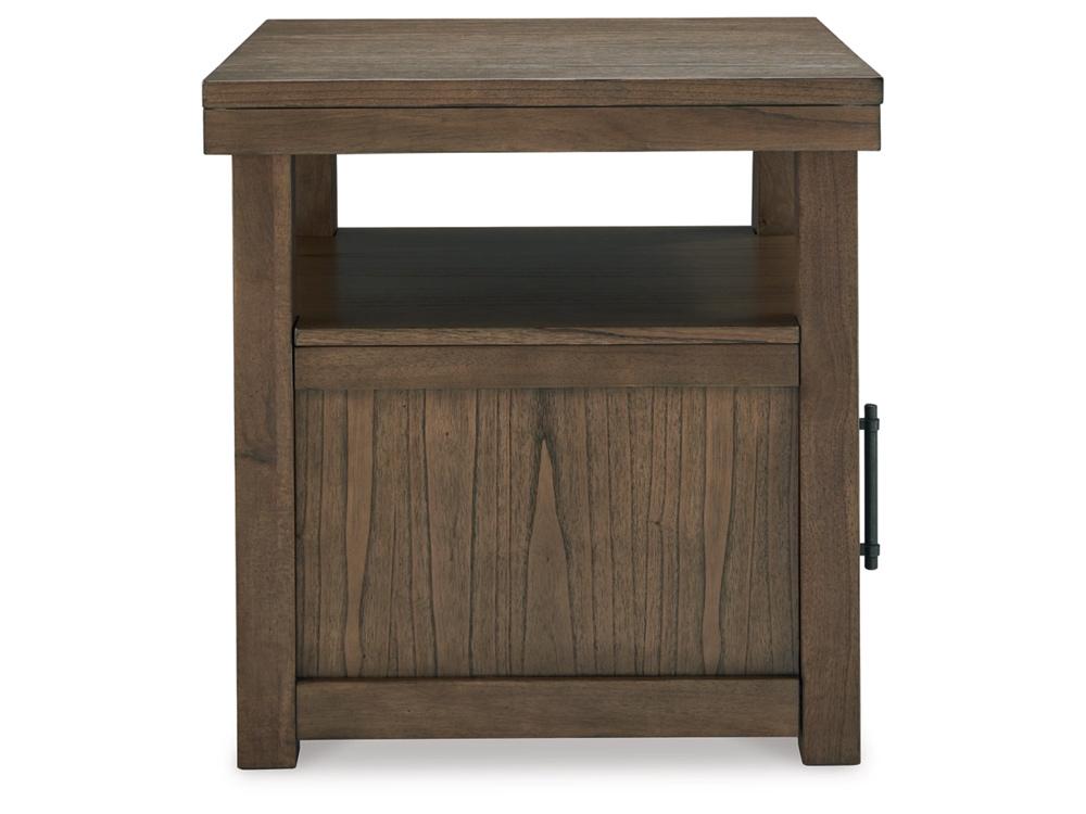 Signature Design by Ashley - Boardernest End Table in Brown - T738-3 veiw 4