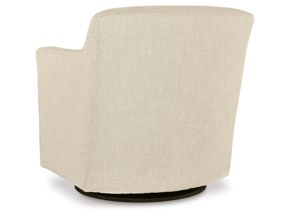 Signature Design by Ashley - Bradney Swivel Accent Chair in Linen - A3000325 veiw 4