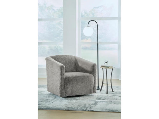 Signature Design by Ashley - Bramner Swivel Accent Chair in Charcoal - A3000330 veiw 2