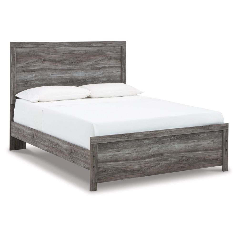 Signature Design by Ashley - Bronyan Queen Panel Bed in Dark Gray veiw 1