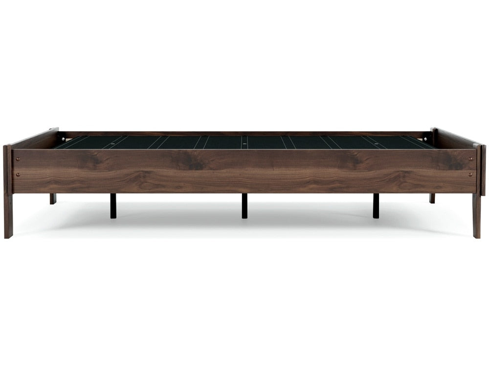 Signature Design by Ashley - Calverson Full Platform Bed in Mocha - EB3660-112 veiw 4