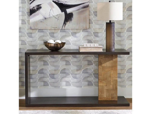 Signature Design by Ashley - Camlett Console Sofa Table in Brown - A4000594 veiw 2